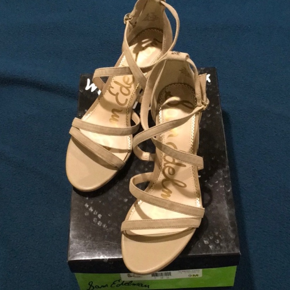 Sam Edelman stacie sandal size 9 oatmeal